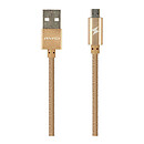 USB кабель Awei CL-400, золотой, microUSB