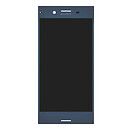 Дисплей (экран) Sony F8342 Xperia XZ1 Dual, с сенсорным стеклом, синий