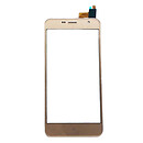 Тачскрин (сенсор) Prestigio MultiPhone 3512 Muze B3 / MultiPhone PSP 7511 Muze B7, золотой