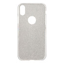 Чехол (накладка) Apple iPhone 7, черный, Remax Glitter Silicon Case