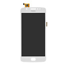Дисплей (екран) Motorola XT1760 Moto E4 / XT1762 Moto E4 / XT1766 Moto E4, high copy, з сенсорним склом, без рамки, білий