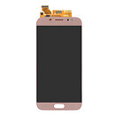 Дисплей (екран) Samsung J730 Galaxy J7, з сенсорним склом, без рамки, OLED, рожевий