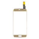 Тачскрин (сенсор) Samsung G925 Galaxy S6 Edge / G925F Galaxy S6 Edge, золотой