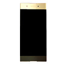 Дисплей (екран) Sony G3412 Xperia XA1 Plus Dual / G3416 Xperia XA1 Plus / G3421 Xperia XA1 Plus / G3423 Xperia XA1 Plus / G3426 Xperia XA1 Plus, high quality, без рамки, з сенсорним склом, золотий