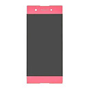 Дисплей (экран) Sony G3412 Xperia XA1 Plus Dual, розовый, с сенсорным стеклом