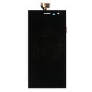 Дисплей (экран) Leagoo Lead 1i, черный, с сенсорным стеклом