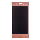 Дисплей (экран) Sony G8141 Xperia XZ Premium / G8142 Xperia XZ Premium, розовый, с сенсорным стеклом