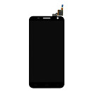 Дисплей (экран) Alcatel 6050D One Touch Idol 2S / 6050Y One Touch Idol 2s, с сенсорным стеклом, черный