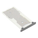 Держатель SIM карты Xiaomi Redmi Note 3 / Redmi Note 3 Pro, с разъемом на карту памяти, серебряный