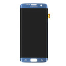 Дисплей (экран) Samsung G935 Galaxy S7 Edge Duos / G935FD Galaxy S7 EDGE Duos, с сенсорным стеклом, голубой