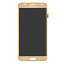 Дисплей (экран) Samsung J701F Galaxy J7 Neo, с сенсорным стеклом, золотой