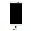 Дисплей (экран) Xiaomi Redmi Note 5A Prime, белый, с сенсорным стеклом
