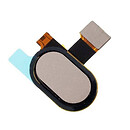 Шлейф Motorola XT1670 Moto G5 / XT1671 MOTO G5 / XT1676 MOTO G5, с сканером отпечатка пальца, золотой