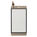 Тачскрин (сенсор) Huawei Ascend P8 Lite, золотой