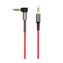 AUX кабель Hoco UPA-02, 3,5 мм., 1 м., червоний