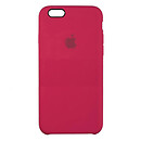 Чехол (накладка) Apple iPhone 6 / iPhone 6S, бордовый, Original Soft Case