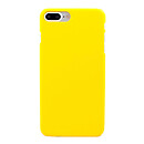 Чохол (накладка) Apple iPhone 6 / iPhone 6S, жовтий, Original Soft Case