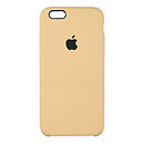Чехол (накладка) Apple iPhone 6 / iPhone 6S, золотой, Original Soft Case