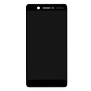 Дисплей (экран) Nokia 7 Dual Sim, с сенсорным стеклом, черный