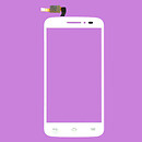 Тачскрин (сенсор) Alcatel 5042D One Touch POP 2, белый