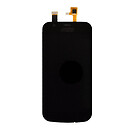 Дисплей (экран) Nokia 1 Dual Sim, с сенсорным стеклом, черный