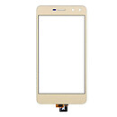 Тачскрин (сенсор) Huawei Honor 6 Play / Nova Young / Y5 2017 / Y6 2017, золотой
