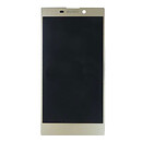Дисплей (экран) Sony H4311 Xperia L2, с сенсорным стеклом, золотой