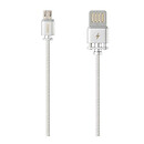 USB кабель Remax Dominator Fast Char RC-064m, original, серебряный, microUSB, 1.0 м.
