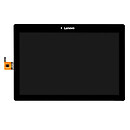 Дисплей (экран) Lenovo X103F Tab 10, с сенсорным стеклом, черный
