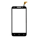 Тачскрин (сенсор) Alcatel 5044D One Touch U5, черный