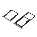 Держатель SIM карты Huawei 5X Honor GR5 / Honor 5X, с разъемом на карту памяти, серый