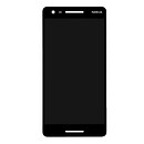 Дисплей (экран) Nokia 2.1 Dual Sim, с сенсорным стеклом, черный