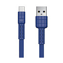 USB кабель Remax RC-116a Armor, Type-C, original, 1 м., синій