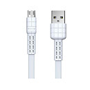 USB кабель Remax RC-116m Armor, microUSB, original, 1.0 м., белый