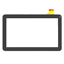 Тачскрин (сенсор) под китайский планшет Prestigio MultiPad Wize PMT3011 / MultiPad Wize PMT3021 / MultiPad Wize PMT3031, PB101A2595, черный, 45 пин, 159 х 256 мм., 10.1 inch