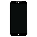 Дисплей (экран) Meizu 15, с сенсорным стеклом, черный