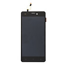 Дисплей (экран) Prestigio MultiPhone PSP 3508 Wize P3, с сенсорным стеклом, черный