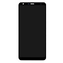 Дисплей (экран) LG Q710 Q Stylus Plus, с сенсорным стеклом, черный