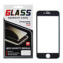 Защитное стекло Apple iPhone 6 / iPhone 6S, F-Glass, 5D, черный