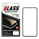 Защитное стекло Apple iPhone 11 Pro Max / iPhone XS Max, F-Glass, черный, 5D