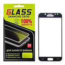 Защитное стекло Samsung J530 Galaxy J5, G-Glass, черный, 2.5D