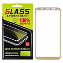 Защитное стекло Samsung J800F Galaxy J8 / J810 Galaxy J8, F-Glass, золотой, 2.5D