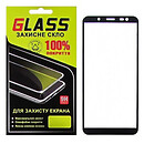 Защитное стекло Samsung J600 Galaxy J6, F-Glass, черный, 2.5D