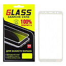 Защитное стекло Samsung A530 Galaxy A8, F-Glass, белый, 2.5D