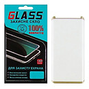 Защитное стекло Samsung G950 Galaxy S8, F-Glass, золотой, 3D