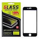 Защитное стекло Apple iPhone 7 / iPhone 8 / iPhone SE 2020, G-Glass, черный, 2.5D