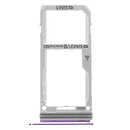 Держатель SIM карты Samsung N950FD Galaxy Note 8, с разъемом на карту памяти, фиолетовый
