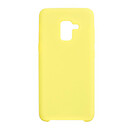 Чехол (накладка) Samsung A730 Galaxy A8 Plus, желтый, Original Soft Case