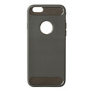Чехол (накладка) Samsung J330F Galaxy J3 Duos, серый, Polished Carbon