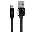 USB кабель Remax Watch RC-113m, original, черный, microUSB, 1.0 м.